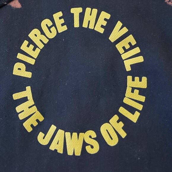 Black Tie-Dye Pierce The Veil Brand New Size XL - Picture 2 of 4